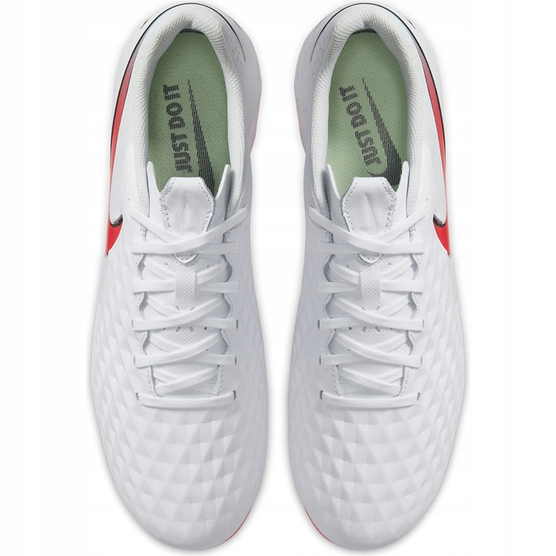 Nike Tiempo Legend 8 Academy FG / MG AT5292 163 fodboldsko hvid hvid 1