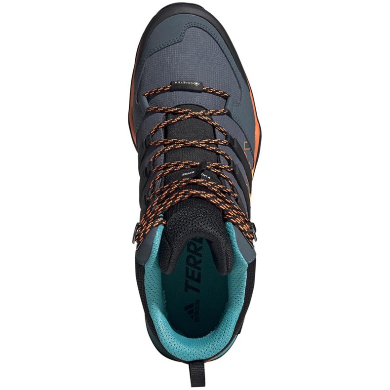 Adidas Terrex Swift herresko grå-orange-blå FV6840 flerfarvet 1