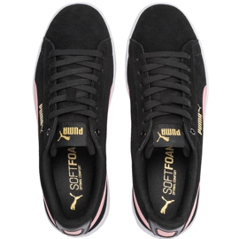 Damesko Puma Vikky v2 sort og pink 369725 11 lyserød 1