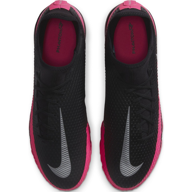 Nike Phantom Gt Academy Df Tf CW6666 006 fodboldsko sort sort 1