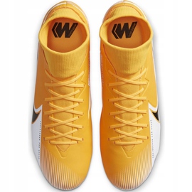 Nike Mercurial Superfly 7 Academy FG / MG AT7946 801 fodboldsko orange orange 1