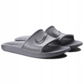 Grå Nike Kawa Shower grå 832 528 010 hjemmesko 1