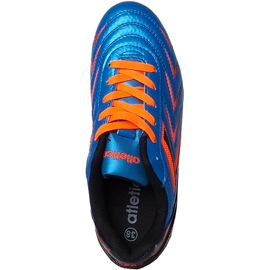 Fodboldstøvler Atletico Fg blå XT041-15519 blå, orange 1