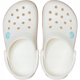 Crocs til børn Crocband Rainbow Glitter Clg K hvid 206151 100 1