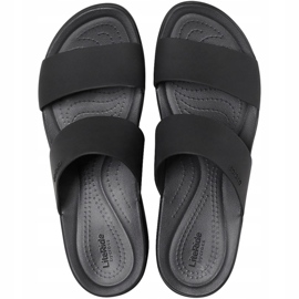 Crocs hjemmesko Brooklyn Mid Wedge W sort 206219060 1