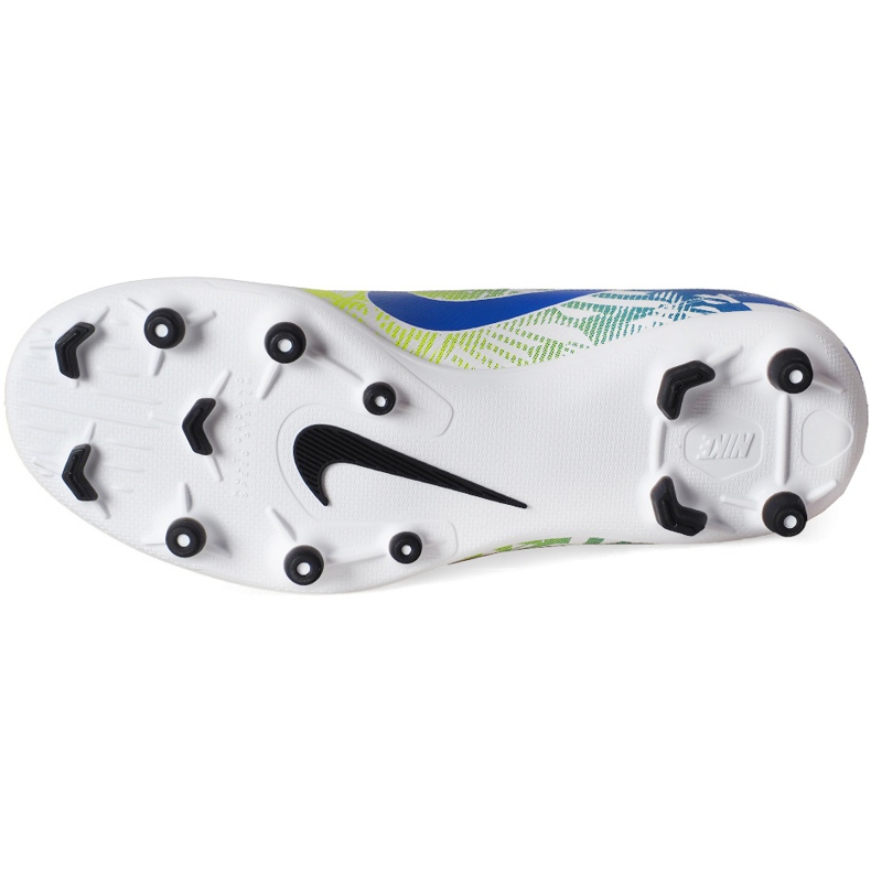 Nike Mercurial Vapor 13 Club Njr FG / MG Junior CV9351 104 fodboldsko grå flerfarvet 1