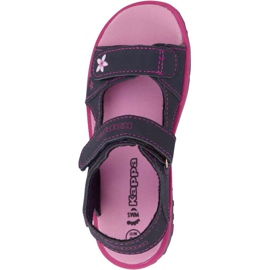 Kappa Blossom K Footwear Børnesandaler til børn marineblå-pink 260593K 6722 lyserød 1