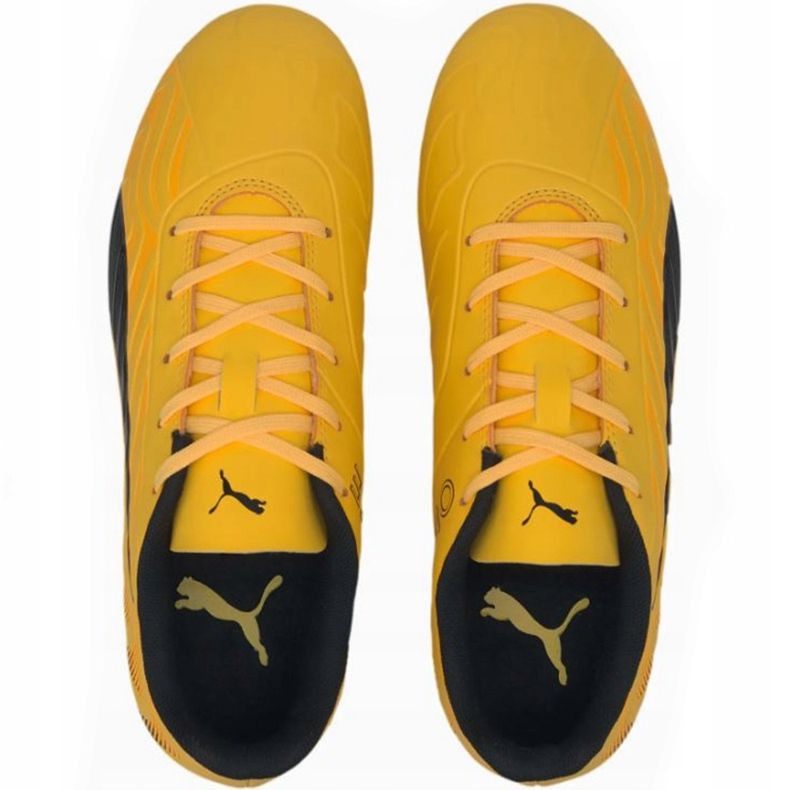 Puma One 20.4 Fg Ag Junior 105840 01 fodboldstøvler gul 1