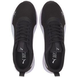 Herresko Puma Flex Renew sort og hvid 371120 02 1