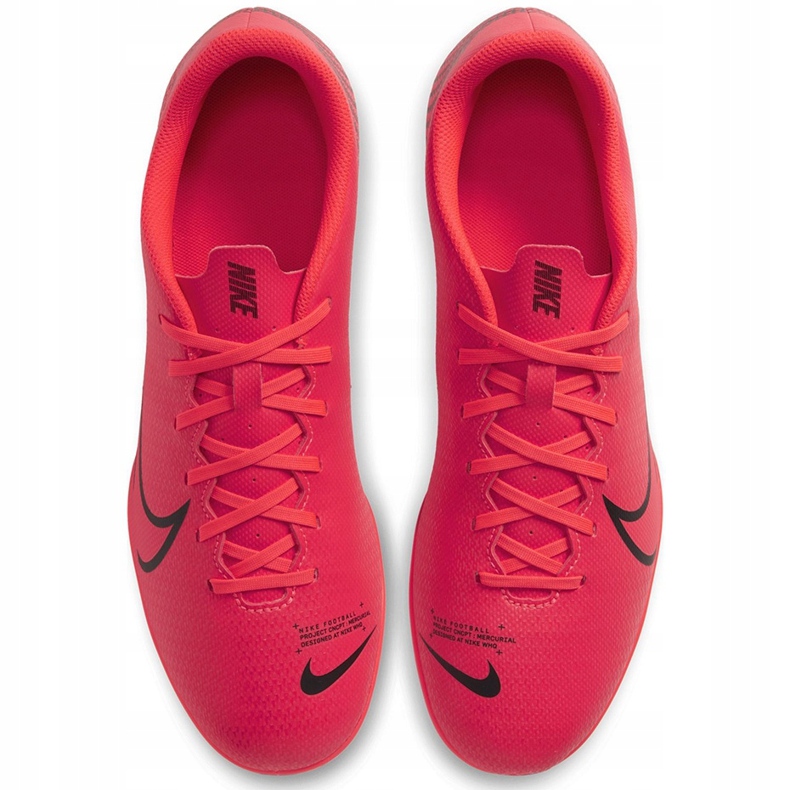 Nike Mercurial Vapor 13 Club FG / MG AT7968 606 fodboldsko flerfarvet rød 1