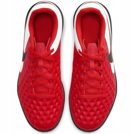 Nike Tiempo Legend 8 Club Tf Junior AT5883 606 fodboldsko rød rød 1