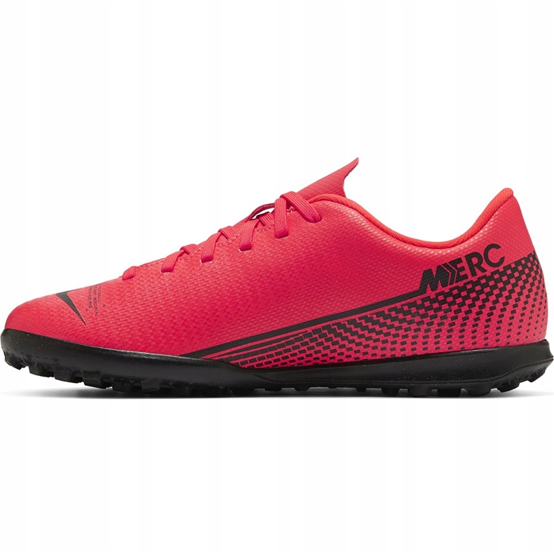 Nike Mercurial Vapor 13 Club Tf Junior AT8177 606 fodboldsko rød rød 1