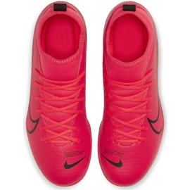 Nike Mercurial Superfly 7 Club FG / MG Junior AT8150 606 fodboldsko rød rød 1