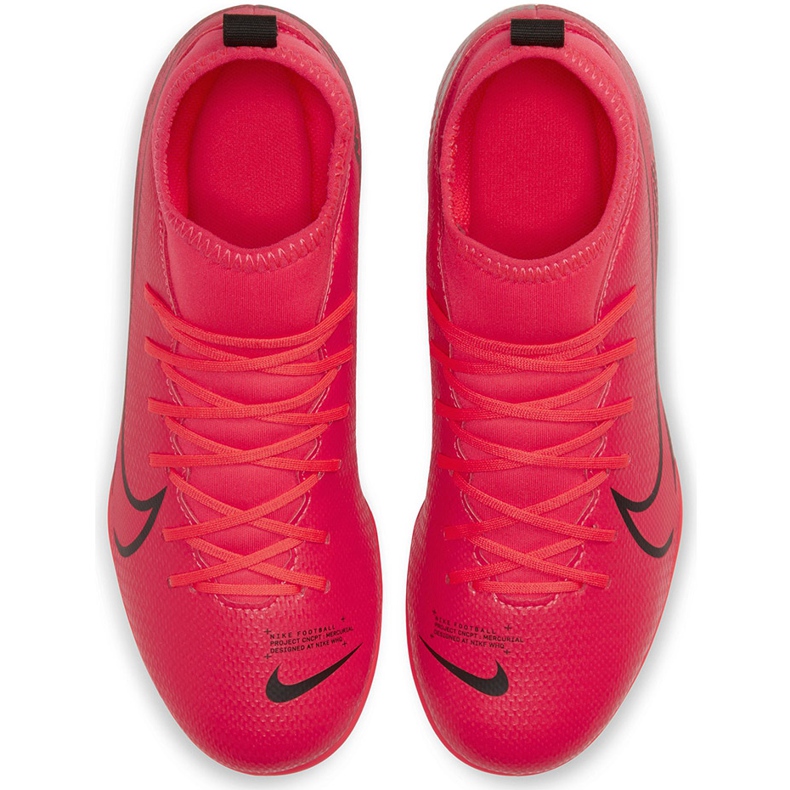 Nike Mercurial Superfly 7 Club FG / MG Junior AT8150 606 fodboldsko rød rød 1