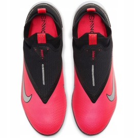Nike React Phantom Vsn 2 Pro Df Ic CD4170 606 fodboldsko rød, sort rød 1