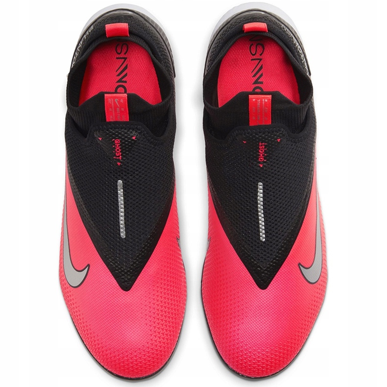 Nike React Phantom Vsn 2 Pro Df Ic CD4170 606 fodboldsko rød, sort rød 1