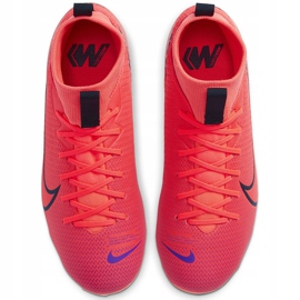 Nike Mercurial Superfly 7 Academy FG / MG Junior AT8120 606 fodboldsko rød rød 1