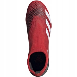 Adidas Predator 20.3 Ll Tf EE9576 fodboldstøvler rød, hvid rød 1