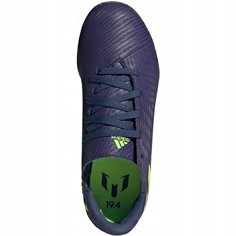 Adidas Nemeziz Messi 19.4 Tf Junior EF1818 fodboldstøvler marineblå marineblå 1