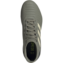 Adidas Predator 19.3 Fg Jr EF8215 fodboldstøvler grå 1