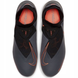 Nike Phantom Vsn Pro Df Fg AO3266 080 fodboldstøvler sort 1