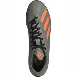 Grøn adidas X 19.4 Tf fodboldsko EF8370 grå 1