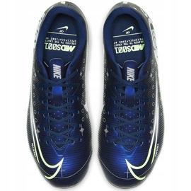 Nike Mercurial Vapor 13 Academy Mds FG / MG Junior CJ0980 401 fodboldsko marineblå marineblå 1