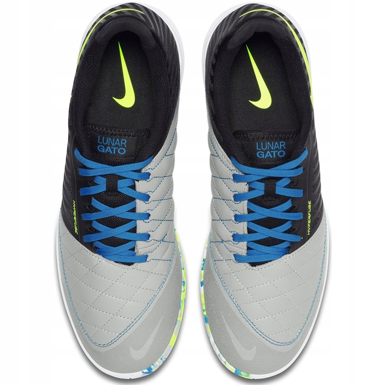 Nike LunarGato Ii 580456 070 fodboldstøvler blå sort 1