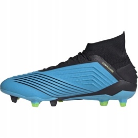 Fodboldstøvler adidas Predator 19.1 Fg blå F35606 1