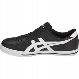Asics Aaron herresko sort og hvid 1201A007 002 1