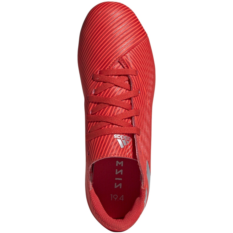 Adidas Nemeziz 19.4 FxG Jr røde fodboldsko F99948 1