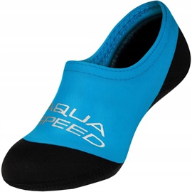 Aqua-speed Neo svømmestrømper col.01 blå 1