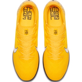 Nike Mercurial Vapor 12 Pro Neymar Ic AO4496 710 fodboldsko flerfarvet gul 1