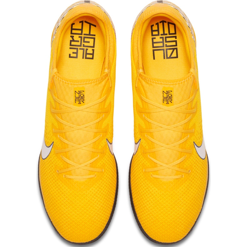 Nike Mercurial Vapor 12 Pro Neymar Ic AO4496 710 fodboldsko flerfarvet gul 1