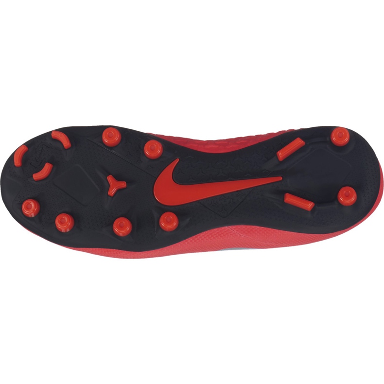 Nike Phantom Vsn Club Df Fg Mg Jr AO3288 600 fodboldsko flerfarvet rød 1