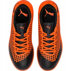 Puma Future 2.4 It Junior fodboldsko sort-orange 104846 02 1