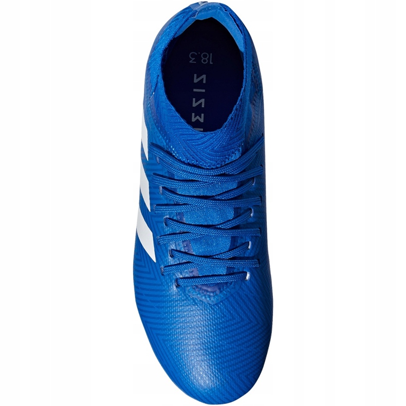 Adidas Nemeziz 18.3 Fg Jr DB2351 fodboldstøvler flerfarvet blå 1