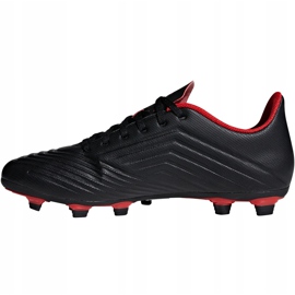 Adidas Predator 18.4 FxG DB2007 fodboldstøvler sort 1