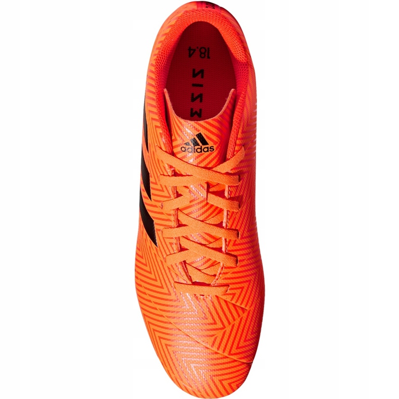 Adidas Nemeziz 18.4 FxG DA9594 fodboldstøvler flerfarvet orange 1