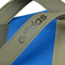 Adidas Eezay Striped BA8809 hjemmesko blå grå 2
