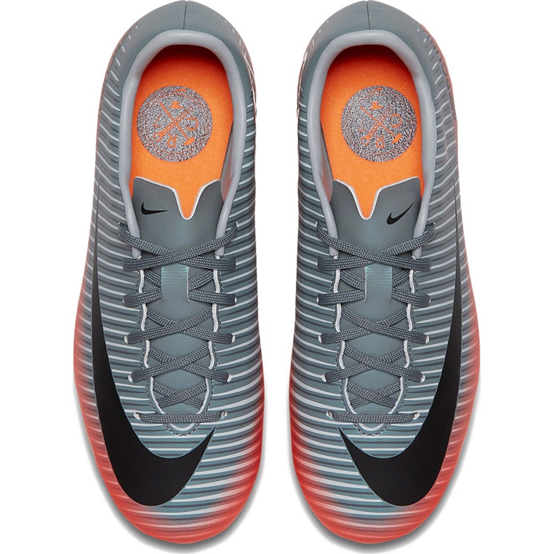 Nike Mercurial Victory 6 CR7 Ag Pro Jr 878643 001 fodboldsko grå 1