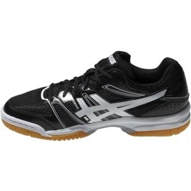 Asics Gel Rocket 7 B405N 9001 volleyballsko til mænd sort sort 1