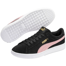 Puma Vikky v2 W 369725 11 sko sort lyserød gylden 2
