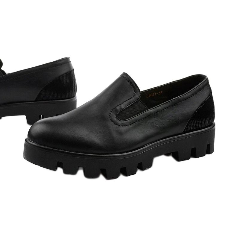 Black Crash slip-on sko til kvinder sort 1