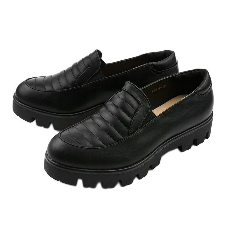 Sorte kvinders slip-on sko fra Ramsgate 2