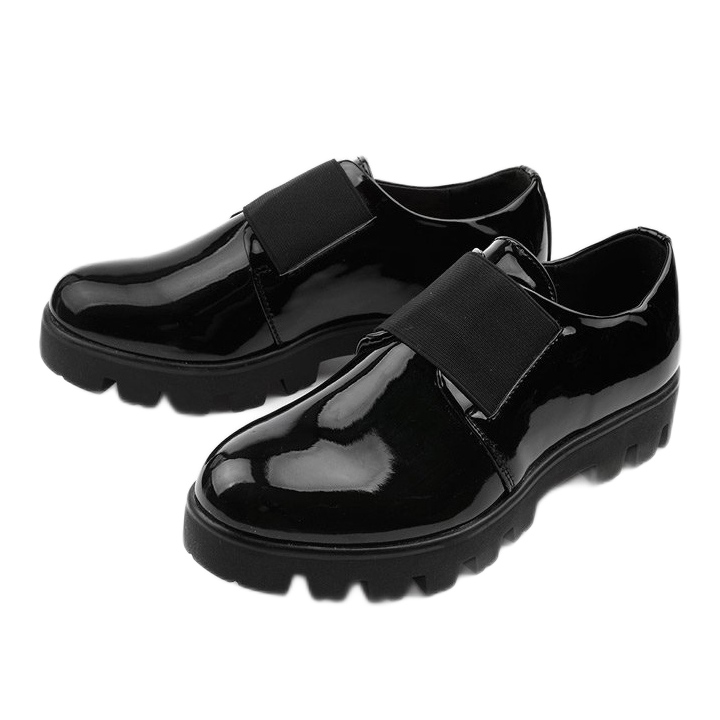 Corda sorte slip-on sko til kvinder 2