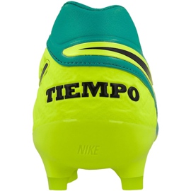 Nike Tiempo Legacy Ii Fg M 819218-307 fodboldsko blå marineblå, grøn, gul 2