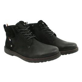 McBraun Eco-Men's Black Eco-Ticking Boots 20MN29-3131 sort 2