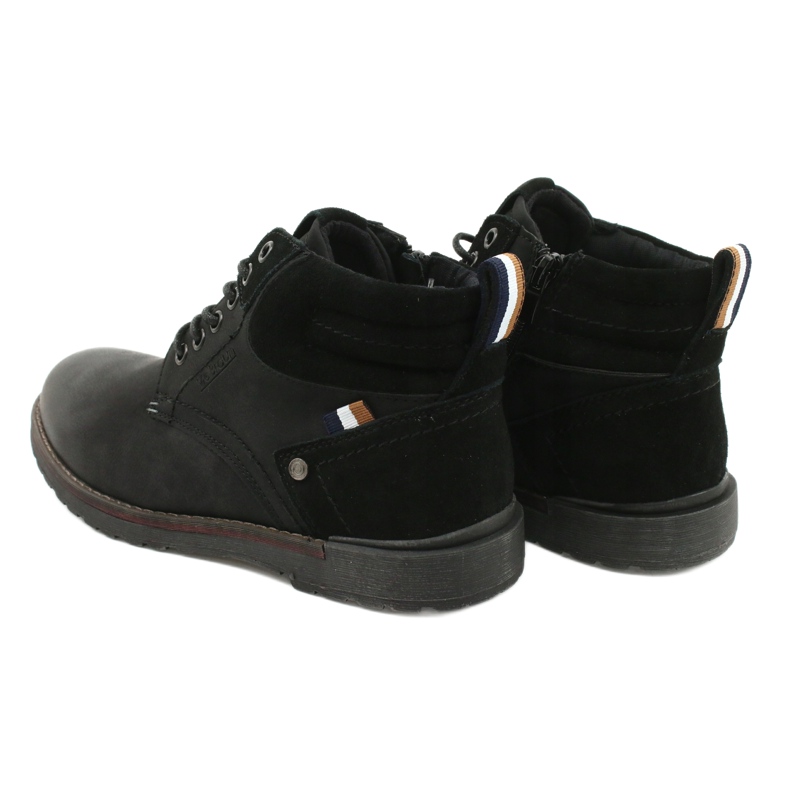 McBraun Eco-Men's Black Eco-Ticking Boots 20MN29-3131 sort 3