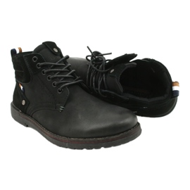 McBraun Eco-Men's Black Eco-Ticking Boots 20MN29-3131 sort 4